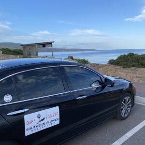 Picture of Southern Flower Deliveries car at Aldinga Beach